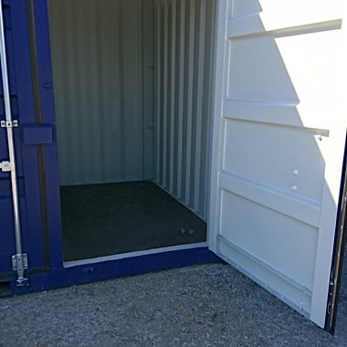 Small steel storage container for hire