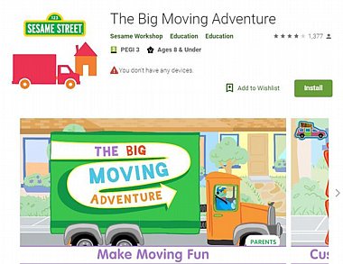 The Big Moving Adventure App